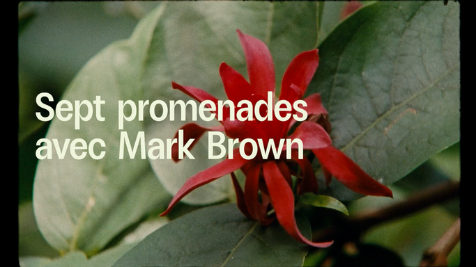 SEPT PROMENADES AVEC MARK BROWN